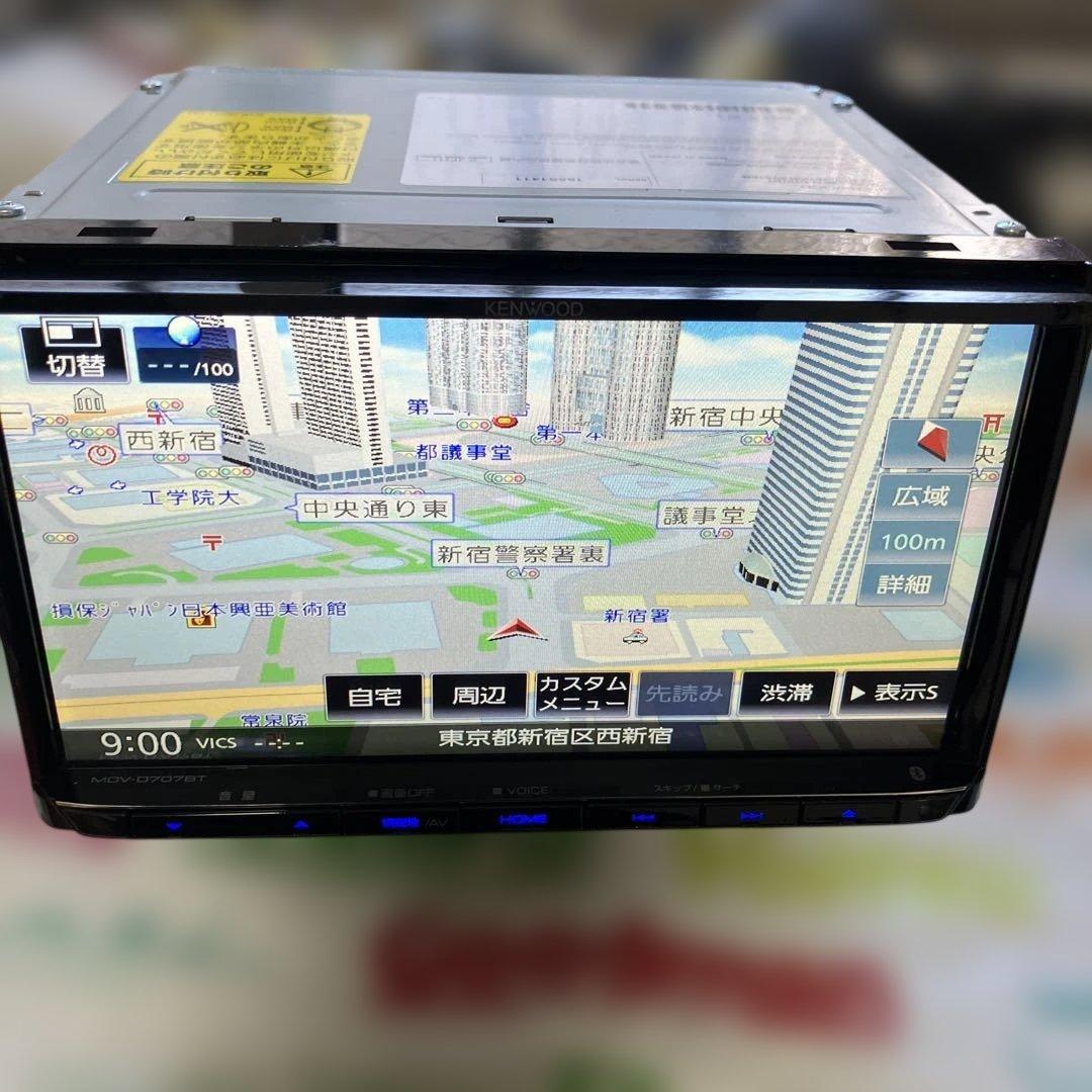 ケンウッドナビ　フルセグ　 MDV-D707BT