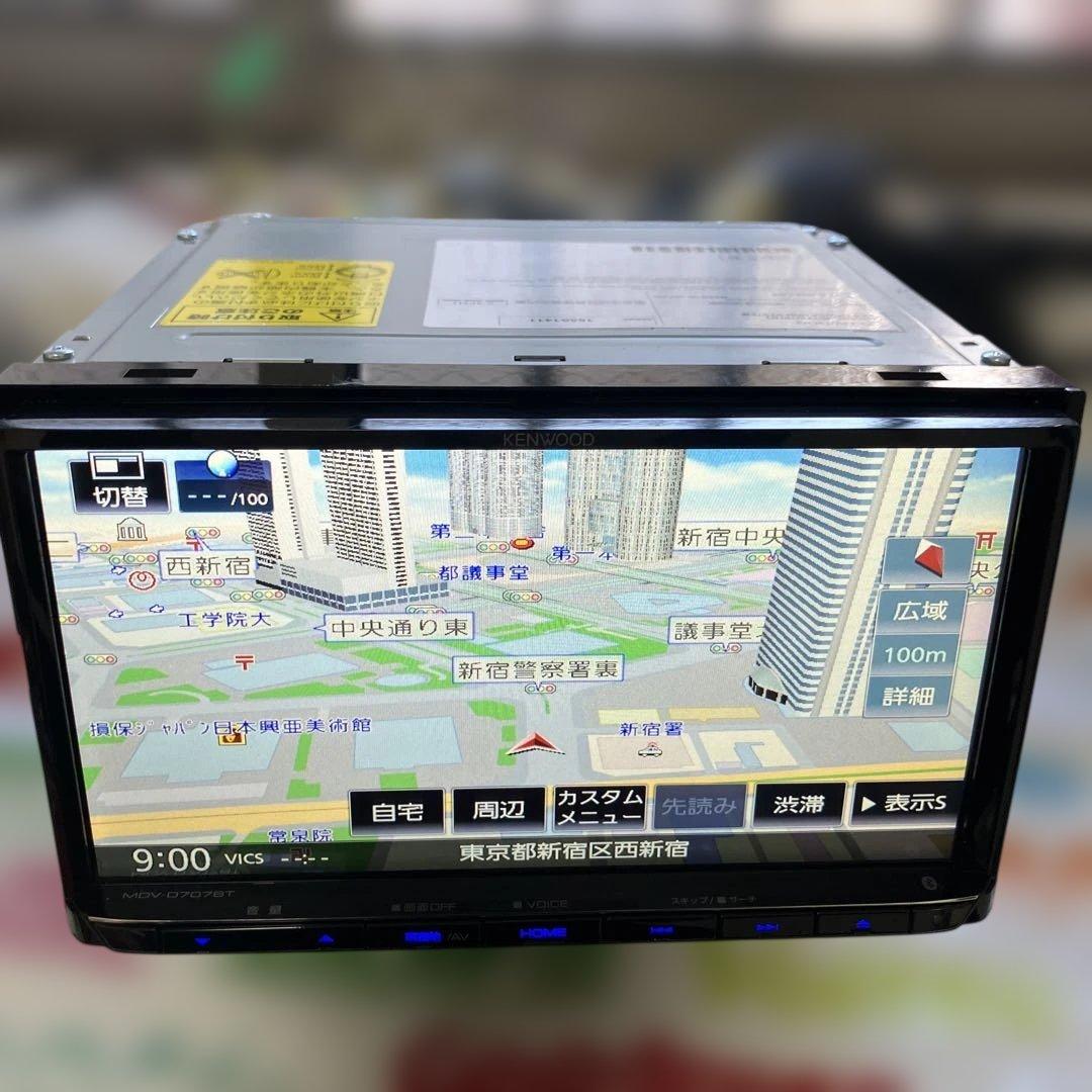 ケンウッドナビ　フルセグ　 MDV-D707BT