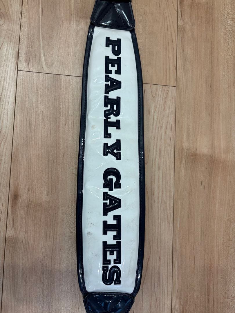 【値下げしました】 パーリーゲイツ　キャディバッグ ホワイト/ネイビー