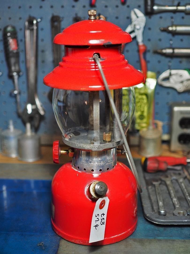 1957年4月 コールマン 200A ランタン（イエローボーダー） t58
