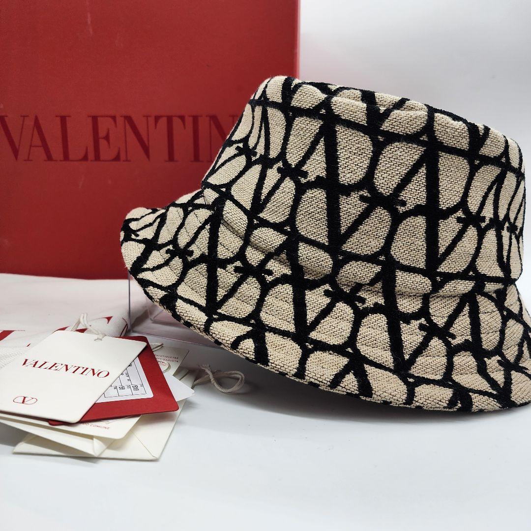 【 極美品 】 ヴァレンティノ　トワル イコノグラフ　バケットハット　付属品付き