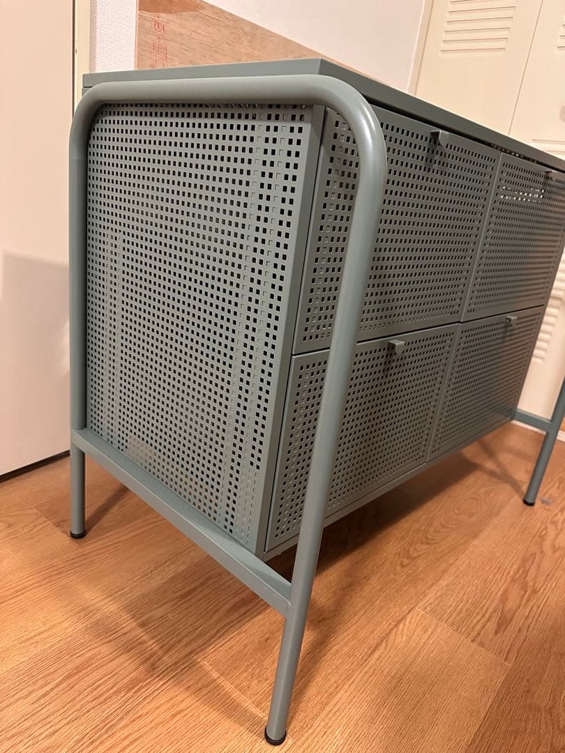 送料込み　IKEA チェスト　収納　ニッケビー　NIKKEBY