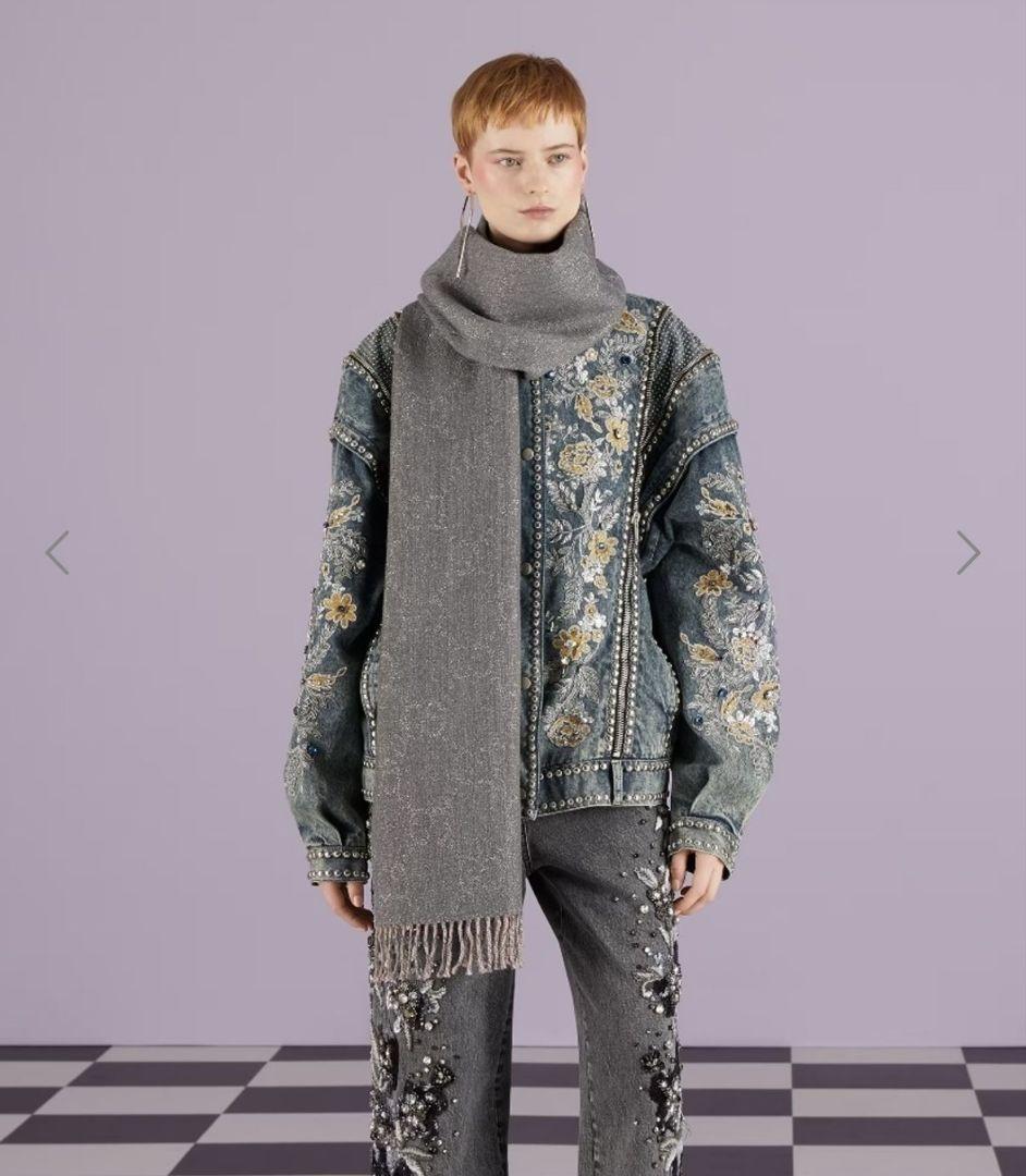 ❤新品箱袋付❤最高級ウール❤GUCCI❤マフラー ストール ショール スカーフ❤