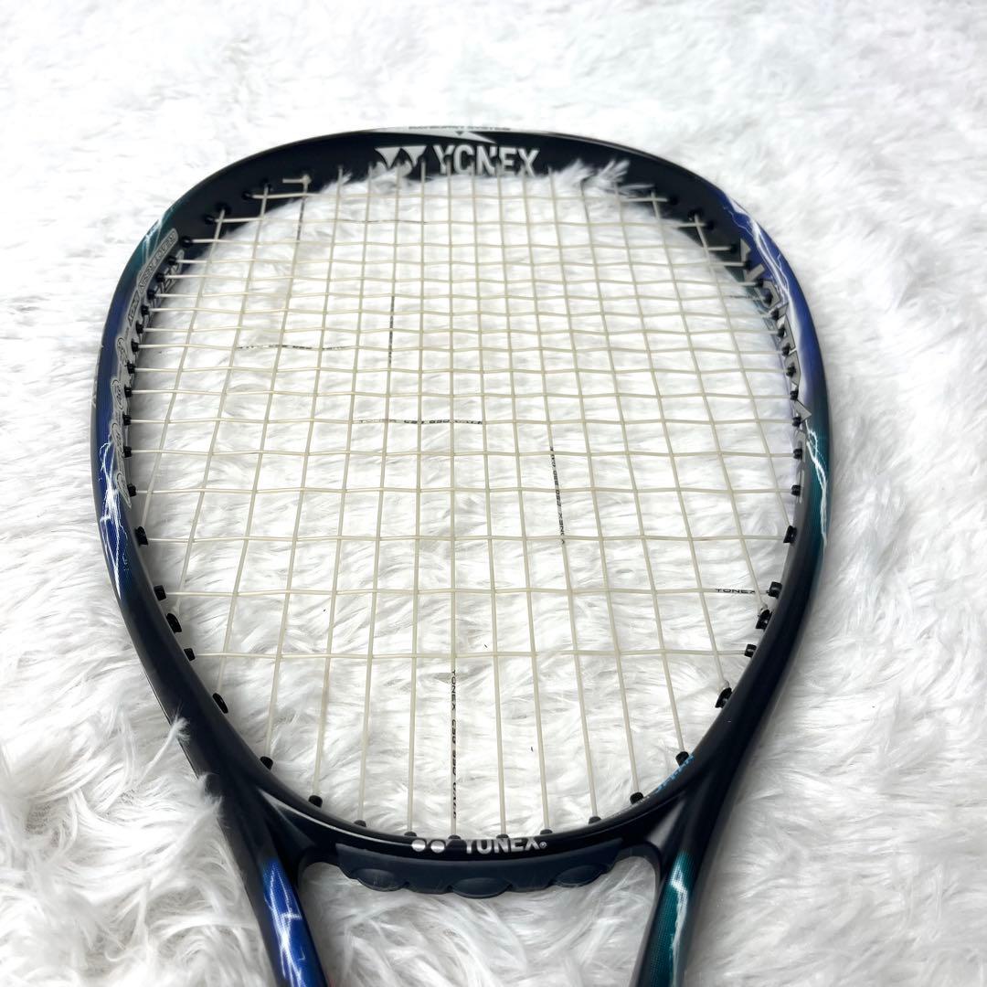 【美品】 ヨネックス ボルトレイジ 5V ソフトテニス ラケット UL1 前衛用