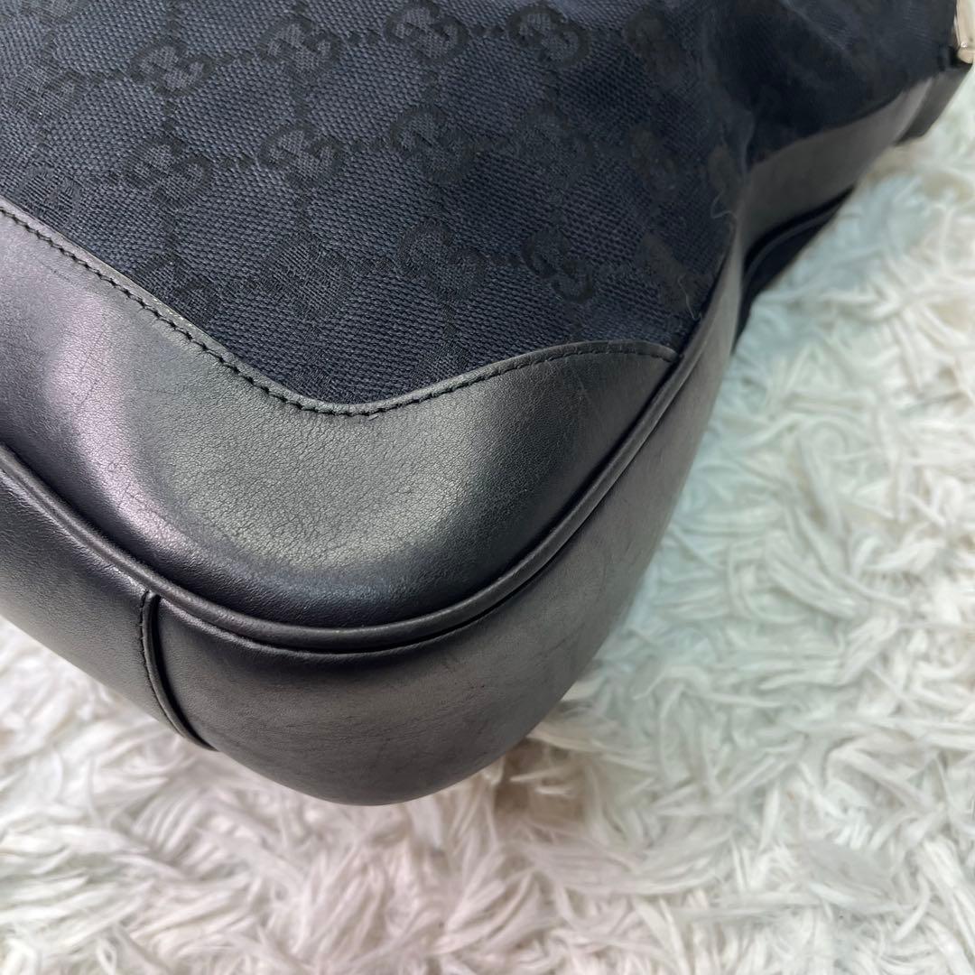 美品✨GUCCI ショルダーバッグ GG柄　シェリーライン バンブー 2way