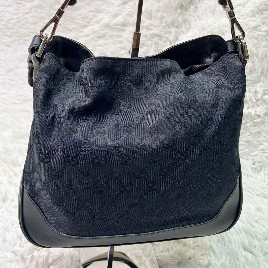 美品✨GUCCI ショルダーバッグ GG柄　シェリーライン バンブー 2way