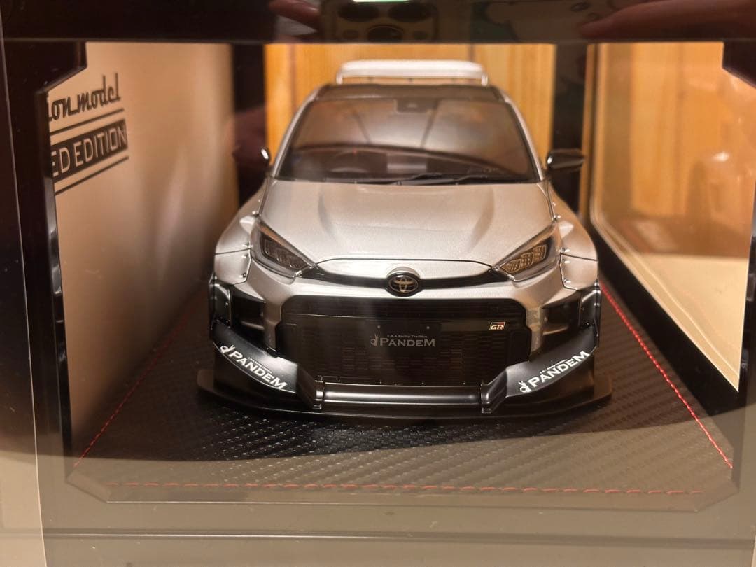 イグニッションモデル IG2904 ヤリス4BA Silver ☆エンジン付き