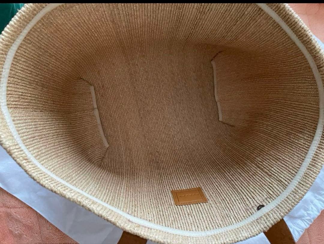 ラドロー　かごバッグ ludlow 完売品 ラフィアバッグ カゴ