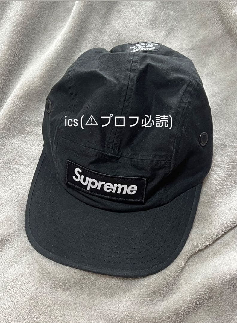 Supreme Military Camp Cap ブラック セール中