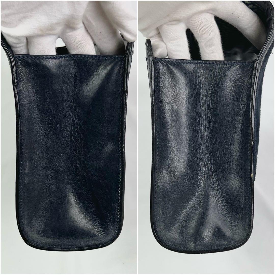 GUCCI シェリーライン スエード インターロッキング クラッチバッグ