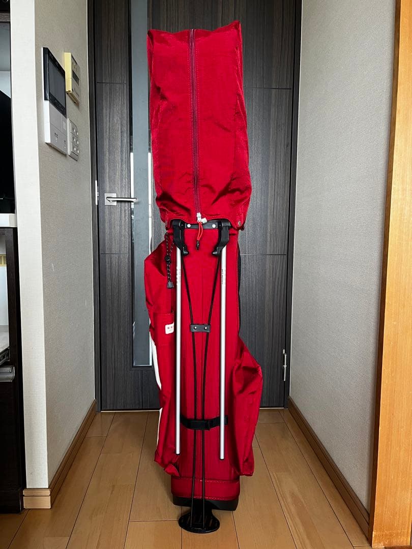専用　新品同様！極美品！オノフONOFF スタンドキャディバッグ レッド