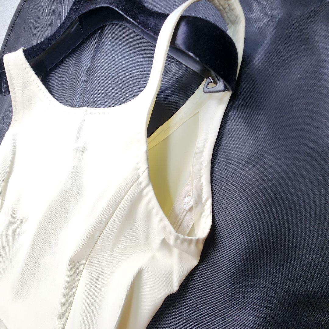 美品▲ PRADA ストレッチタイトワンピース ライトベージュ サイズ40