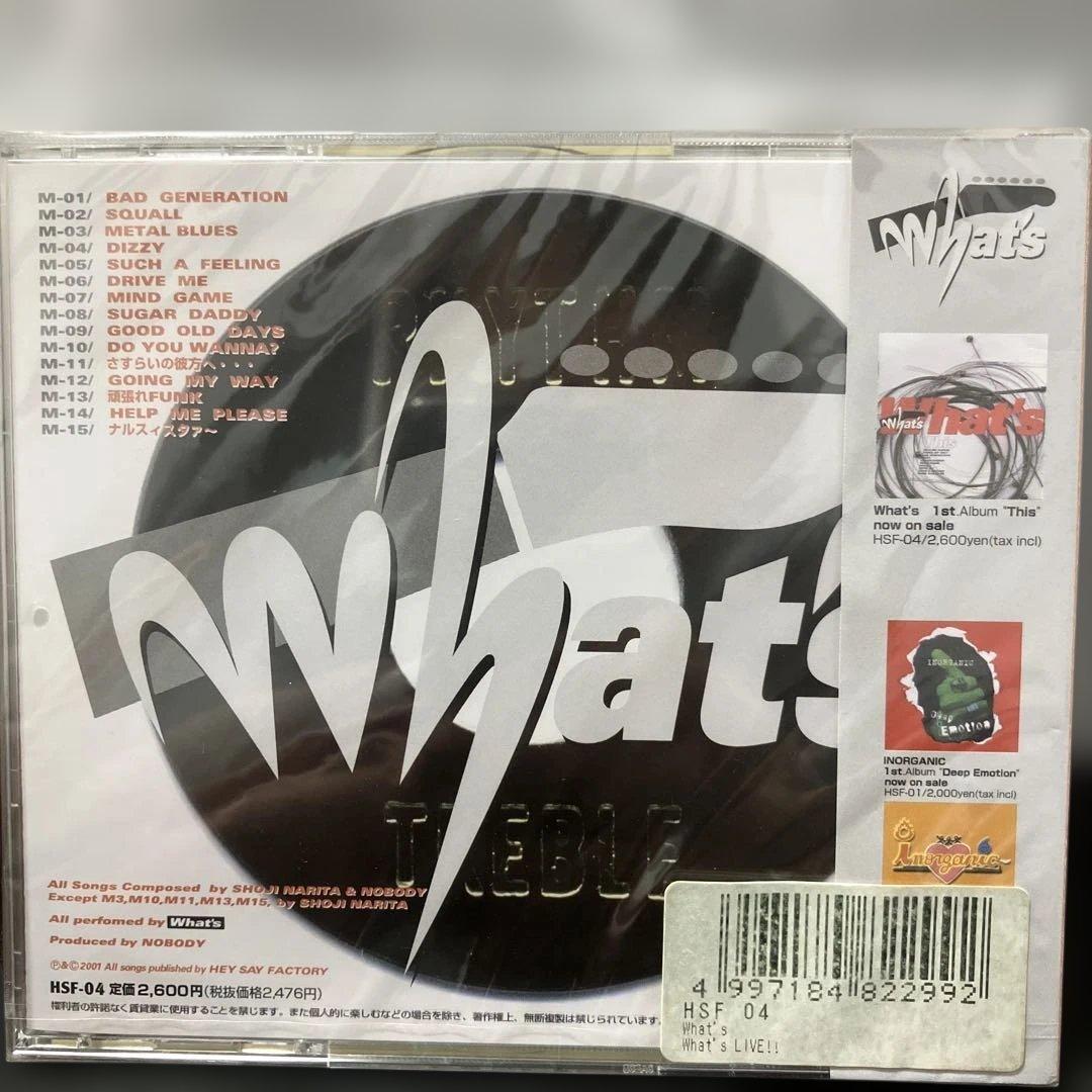 (12-200)What's LIVE !! (2001年)
