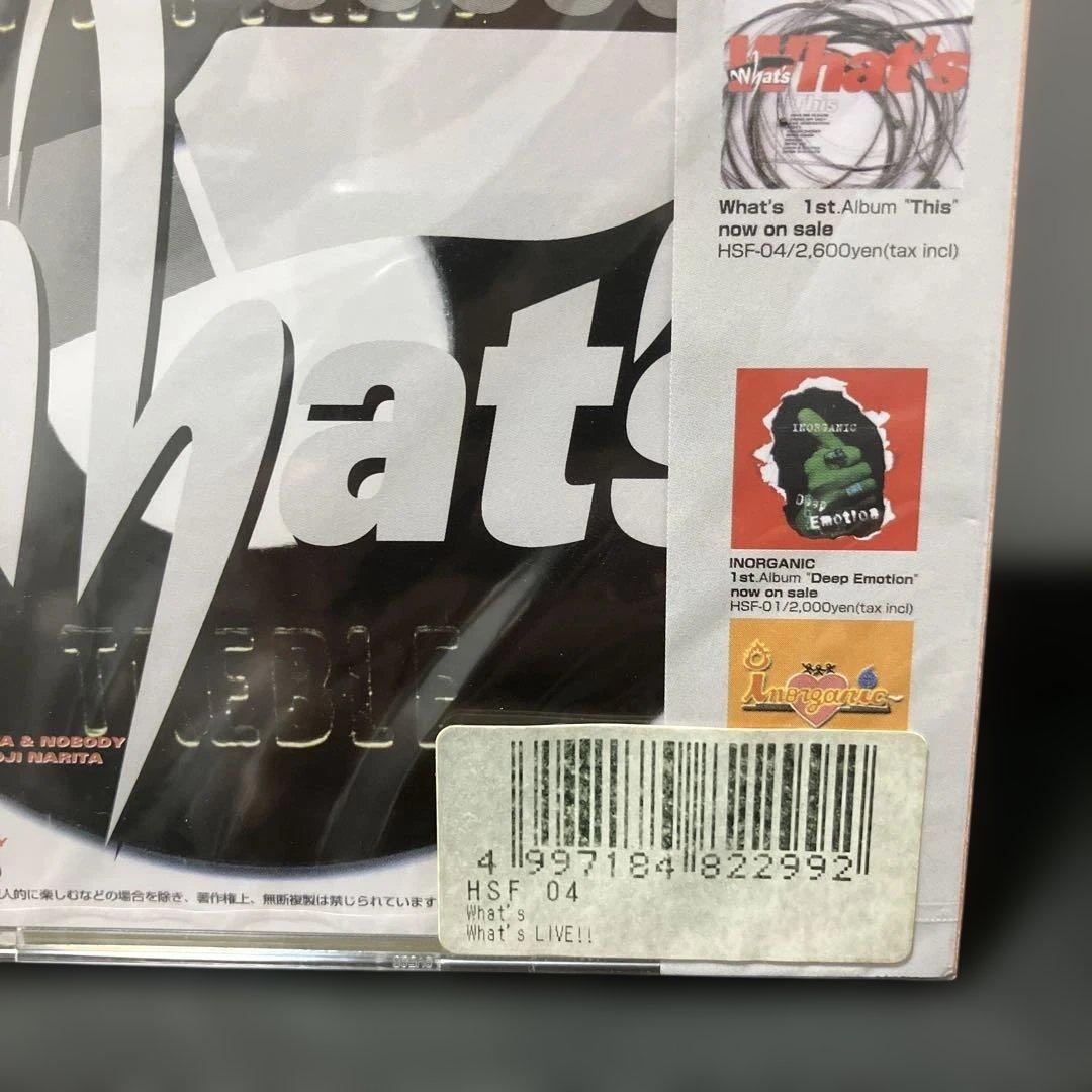 (12-200)What's LIVE !! (2001年)