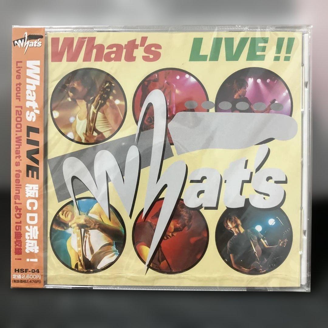(12-200)What's LIVE !! (2001年)