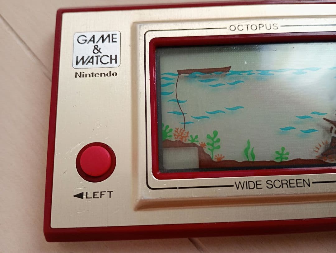 ゲームウォッチ オクトパス