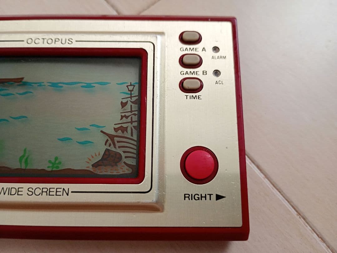 ゲームウォッチ オクトパス