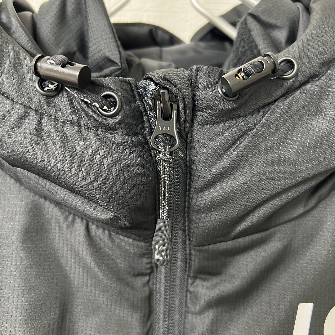 p*4様 LUZeSOMBRA 中綿フーデッドジャケット M ブラック 新品未使