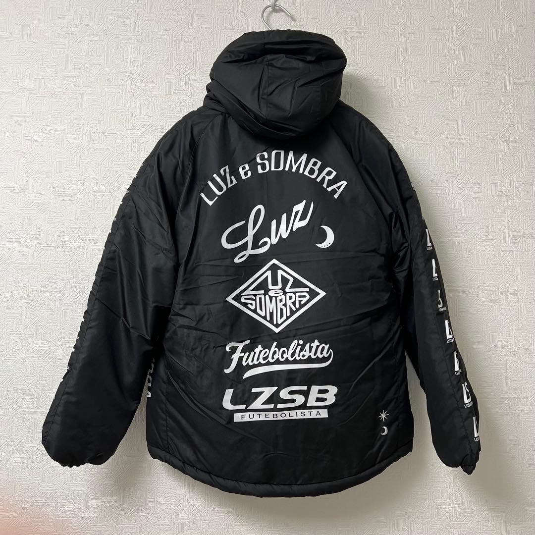p*4様 LUZeSOMBRA 中綿フーデッドジャケット M ブラック 新品未使