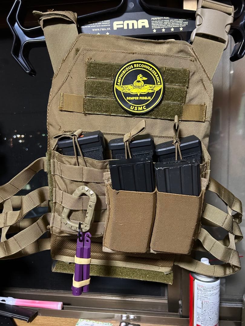 最終価格オードナンスプレートキャリアL ブルーフォースギア usmc