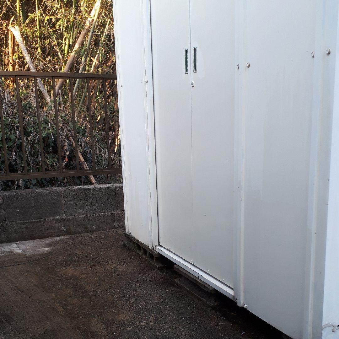 スチール 物置 (タイムセール)約0.9坪 引取り限定