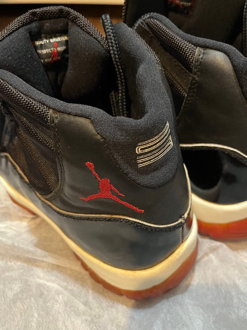 NIKEエアジョーダン11 ブレッドカラー　オリジナル　1996年購入