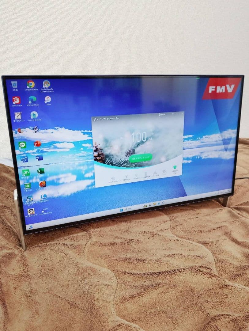 【Office2016搭載】 大画面一体型パソコン　マウスキーボード付き