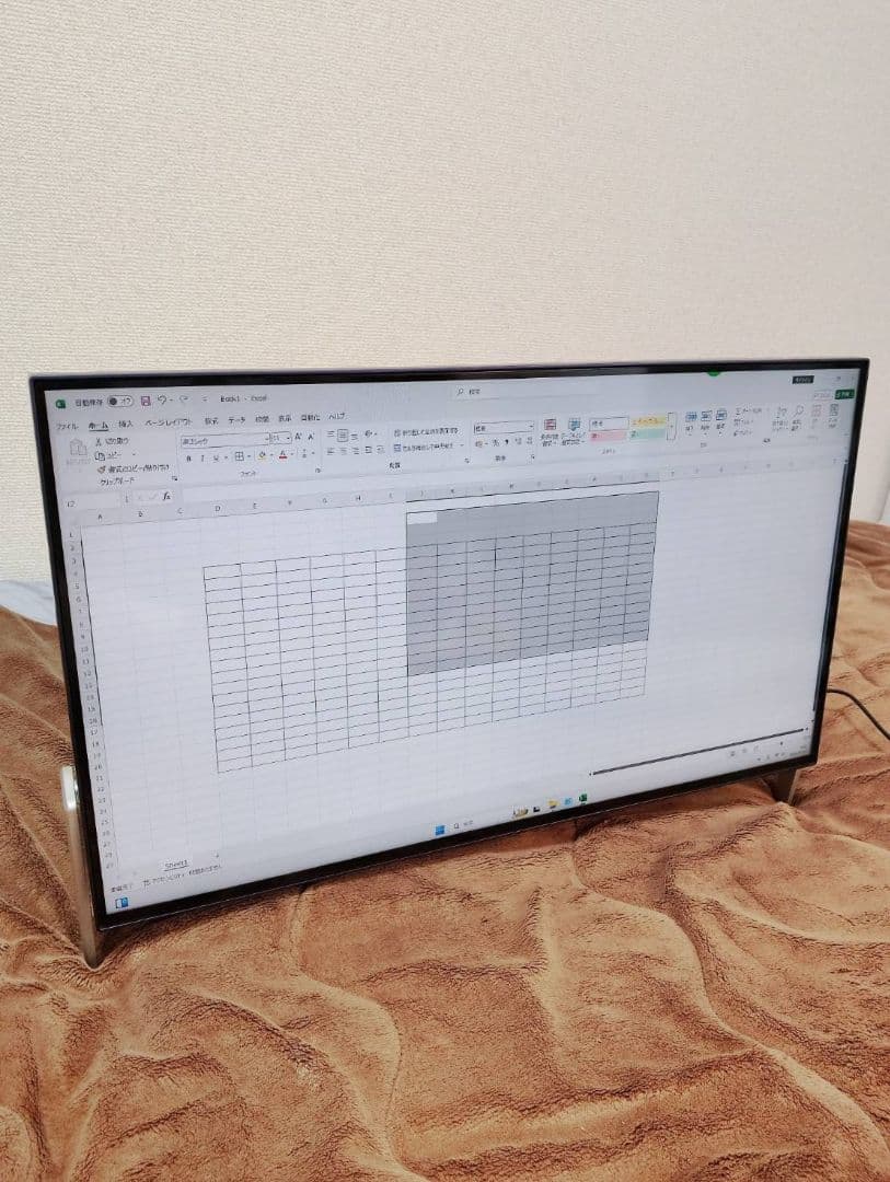 【Office2016搭載】 大画面一体型パソコン　マウスキーボード付き