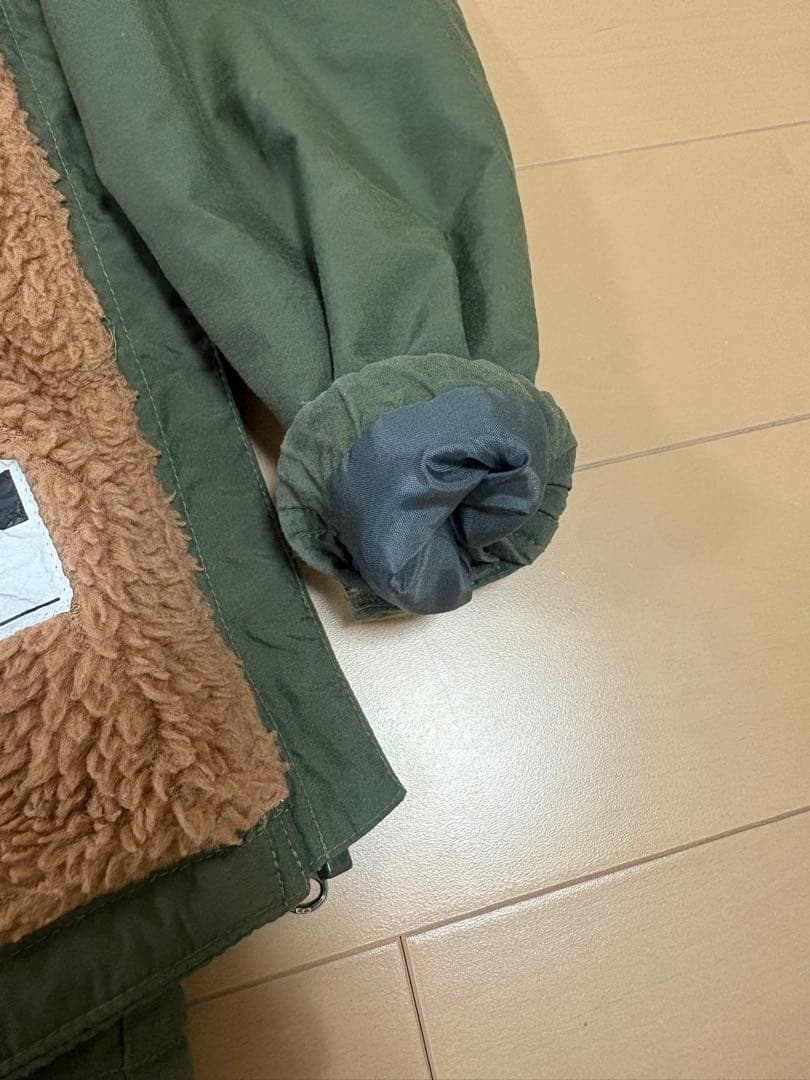 ザノースフェイス コンパクトノマドジャケット 130 カーキ キッズ アウター