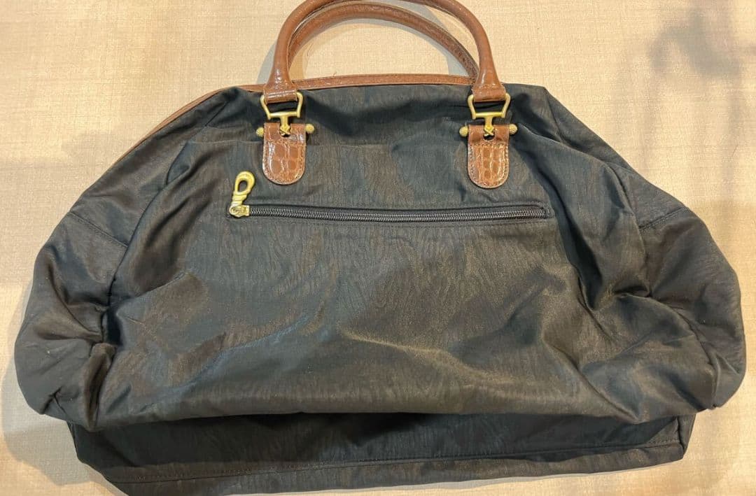 【超希少】バレンシアガ　BALENCIAGA　ボストンバッグ　ナイロン　レザー