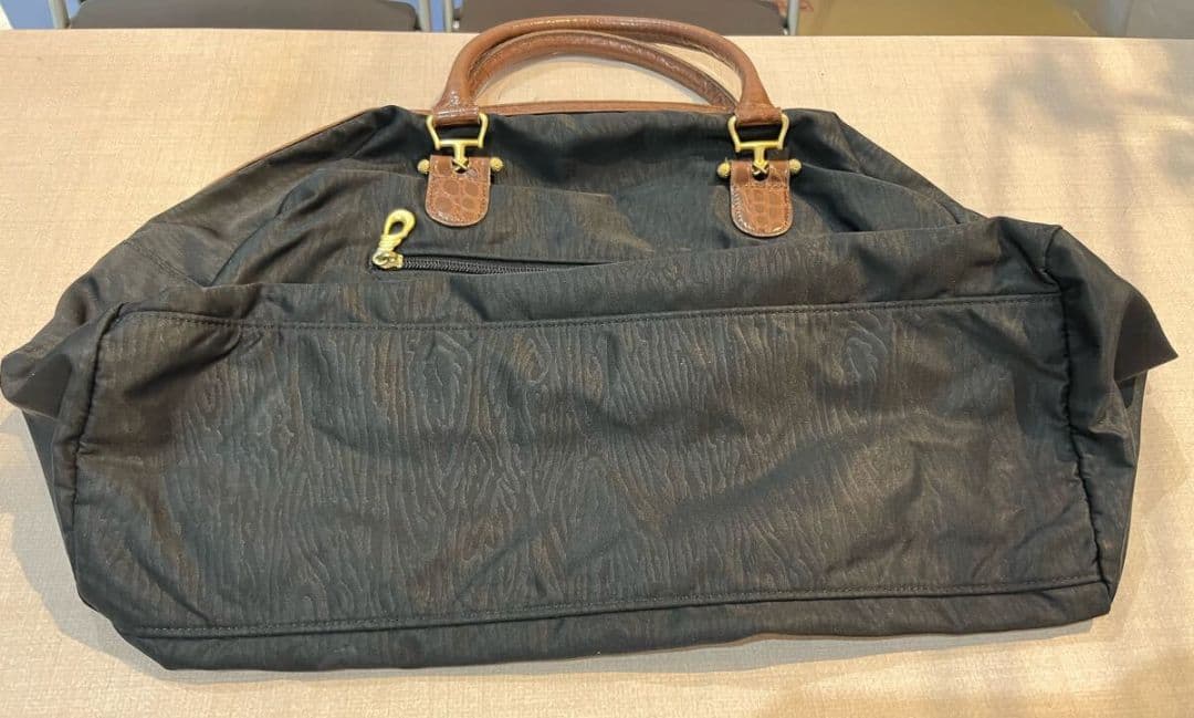 【超希少】バレンシアガ　BALENCIAGA　ボストンバッグ　ナイロン　レザー