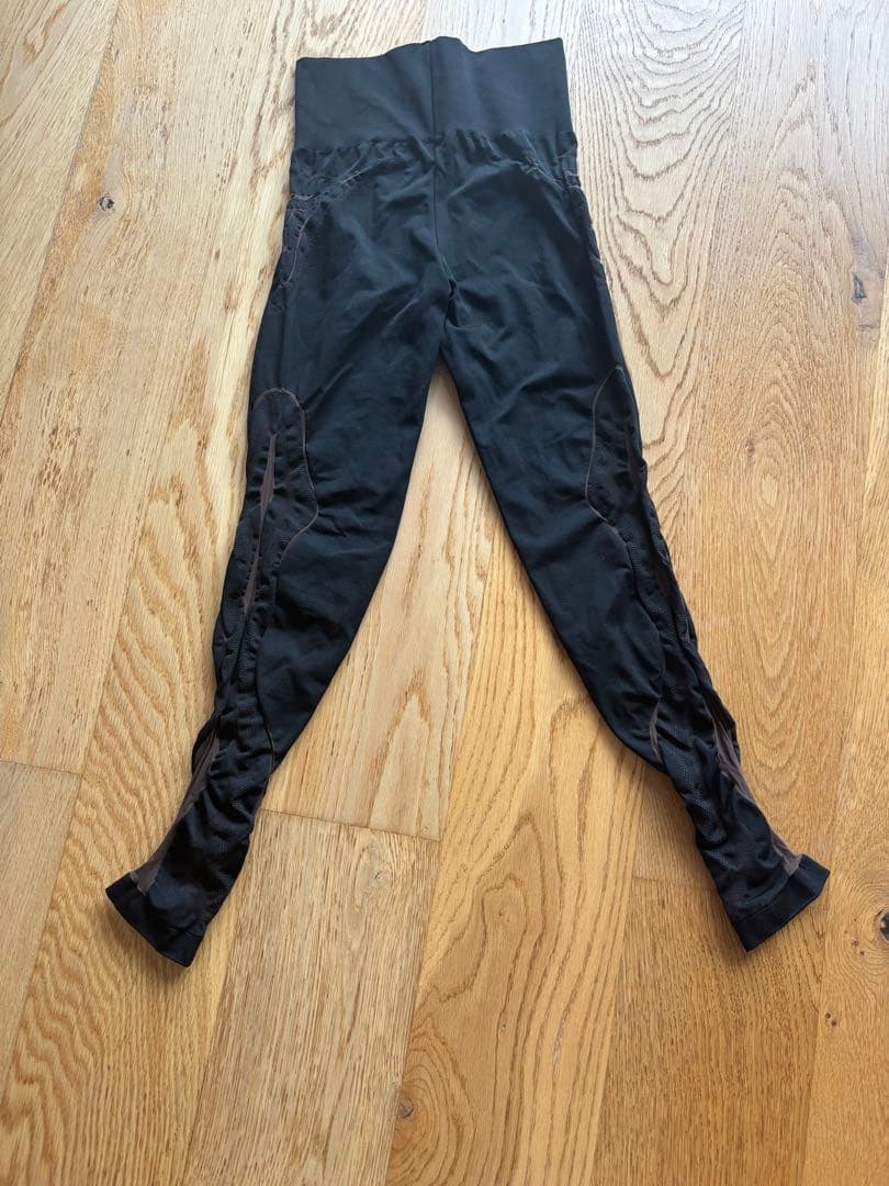 未使用Wolford venus leggings umber/black S