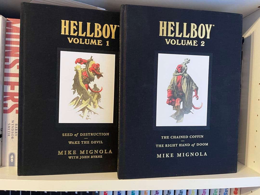 HELLBOY LIBRARY EDITION ヘルボーイ　1 & 2 セット