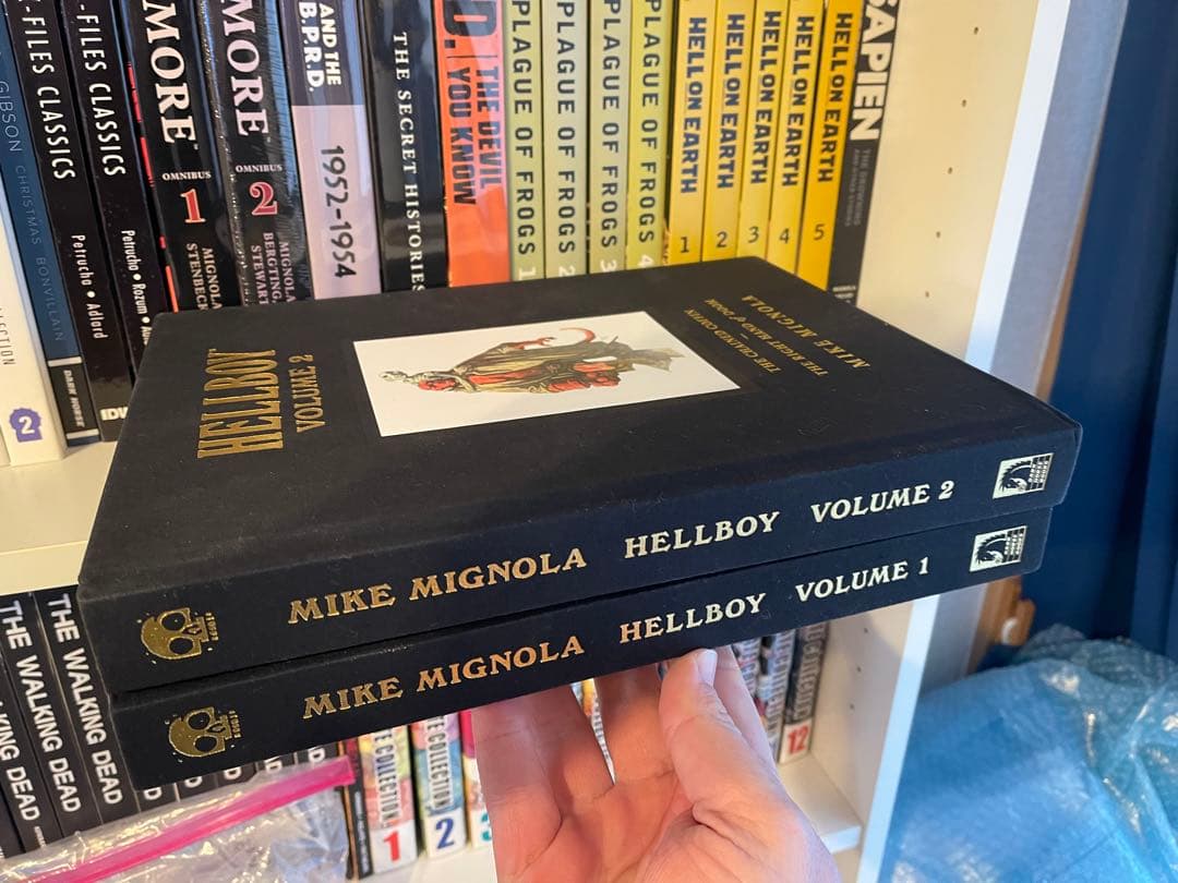 HELLBOY LIBRARY EDITION ヘルボーイ　1 & 2 セット