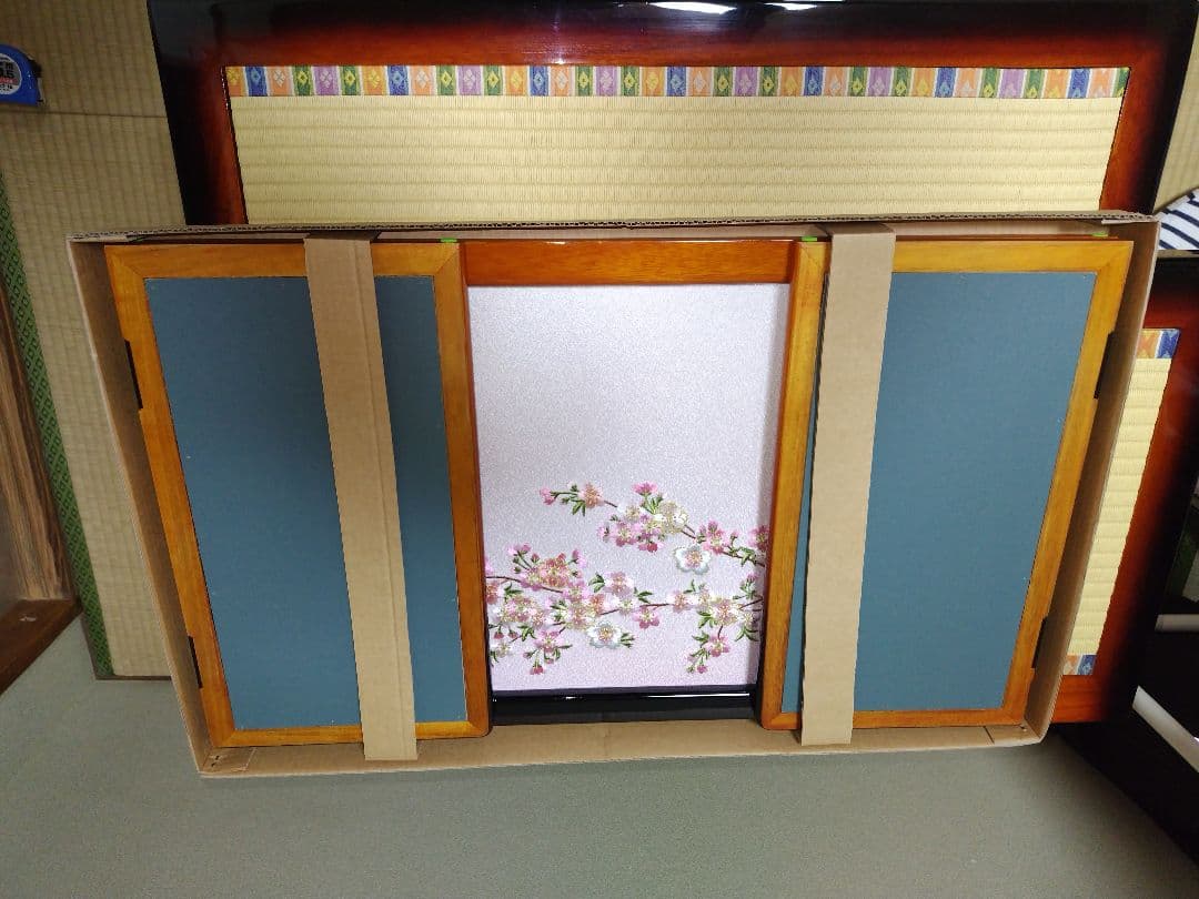 【まこちゃんさん専用】久月　桃小町　飾り棚のみ（お人形は別で出品中）