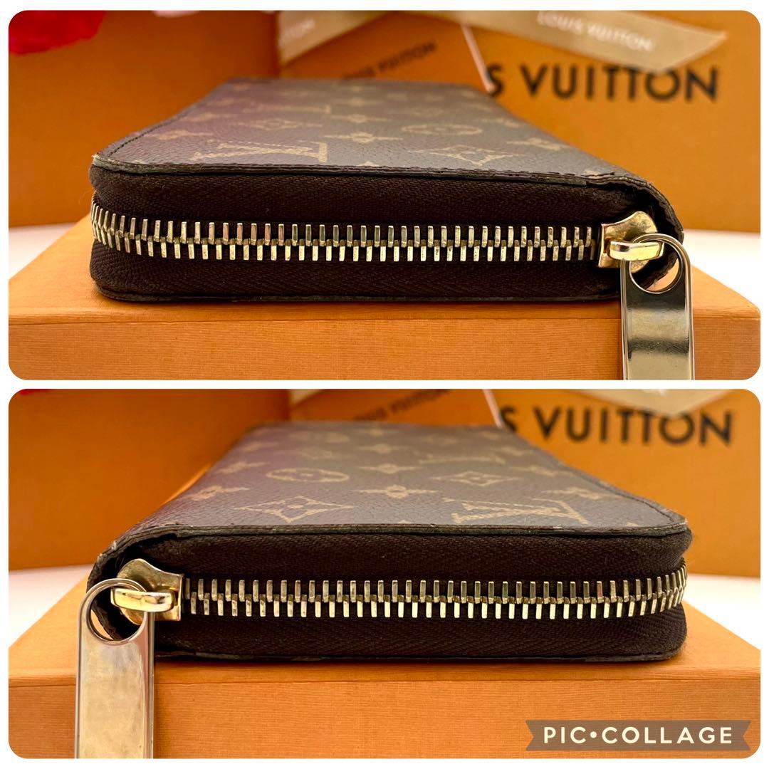 ルイヴィトン　ジッピーウォレット　モノグラム　ラウンドファスナー　長財布