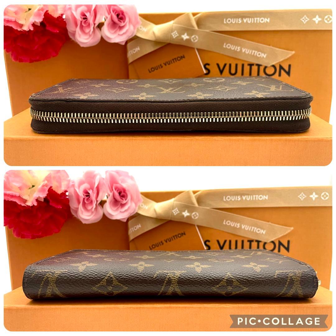 ルイヴィトン　ジッピーウォレット　モノグラム　ラウンドファスナー　長財布