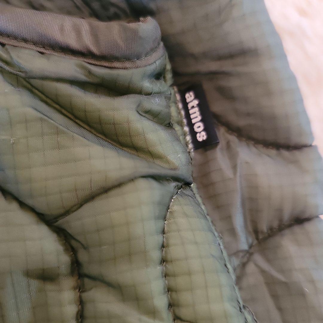 オリーブグリーン キルティング ミリタリージャケット