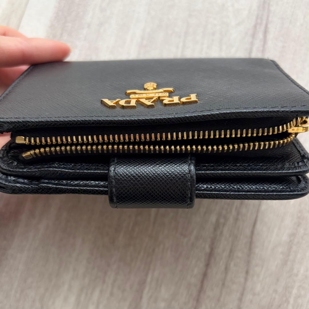 PRADA プラダ サフィアーノ 二つ折り 財布 正規品