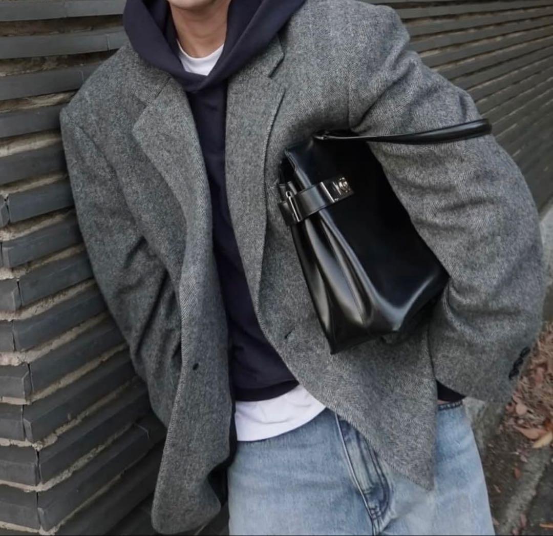 25AW Apartment Three ヘリンボーンブレザー 定価8.2万