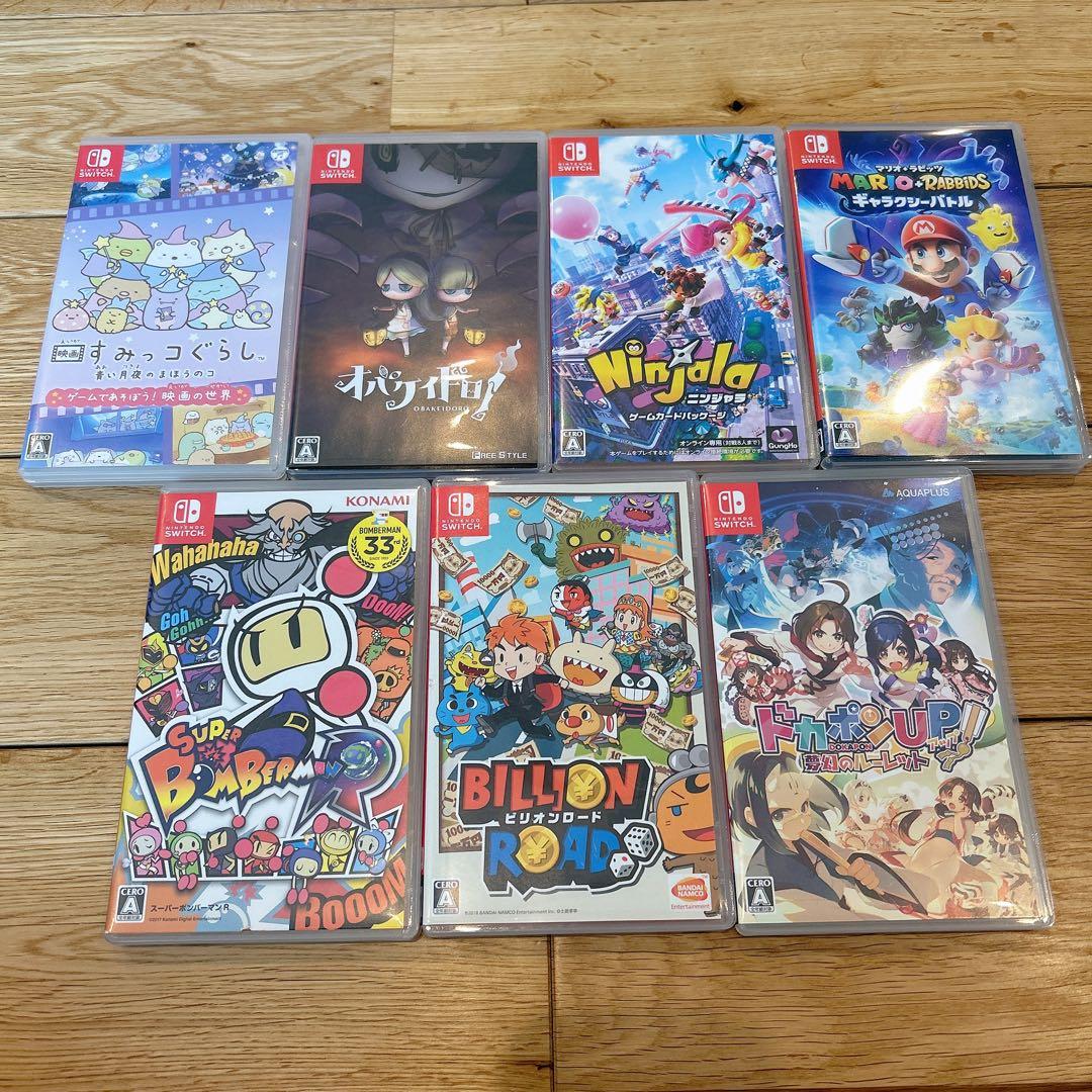 Nintendo Switch❁ゲームソフトまとめ売り 7本セット