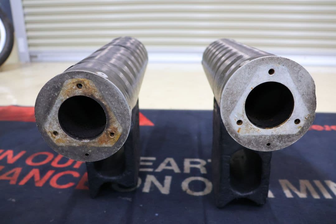 SP忠男　カーボンサイレンサー　2本セット　左右用