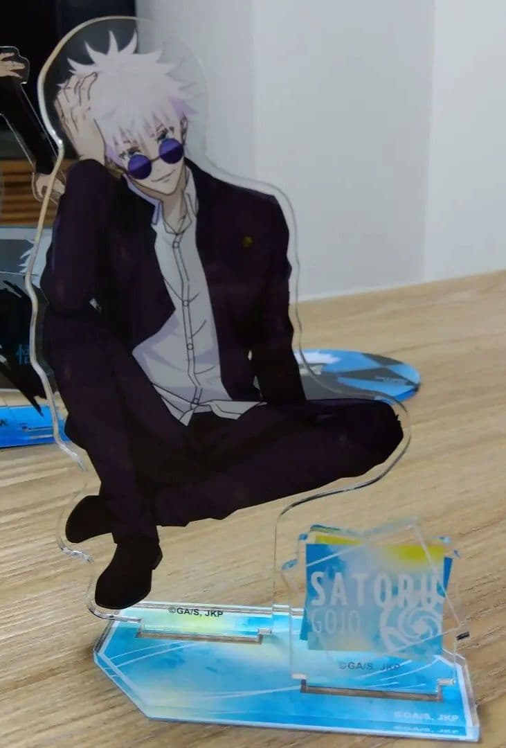 呪術廻戦 五条悟 アクリルスタンド・キーホルダーセット　計７点セット