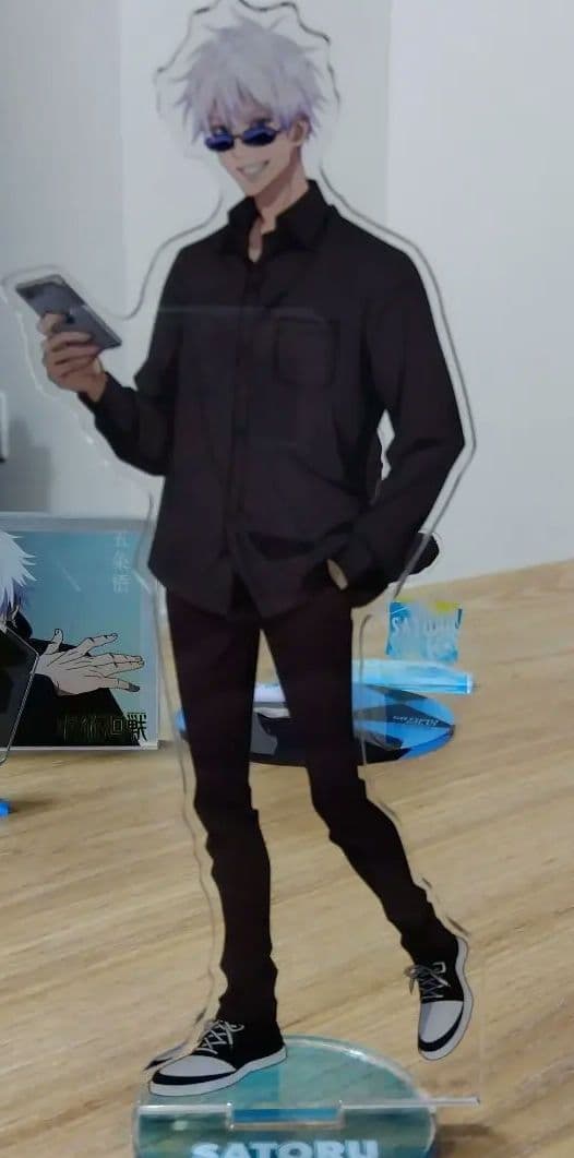 呪術廻戦 五条悟 アクリルスタンド・キーホルダーセット　計７点セット