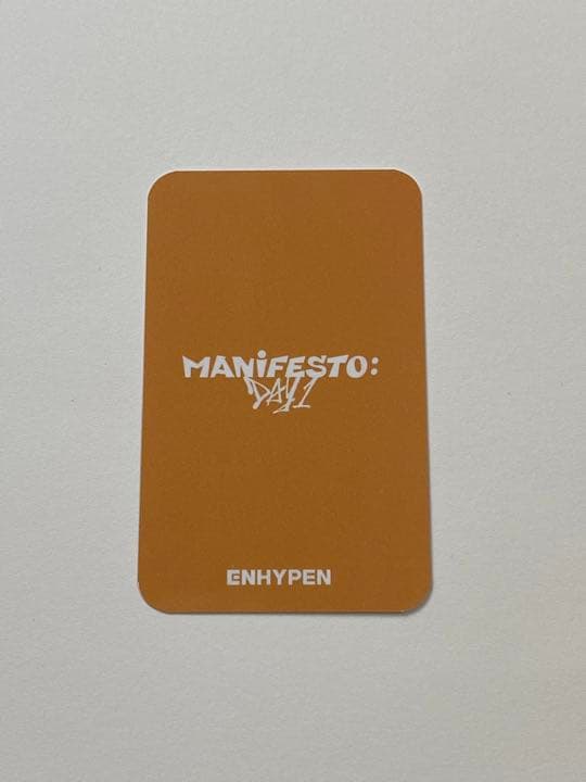 ENHYPEN 公開放送　サノク　トレカ