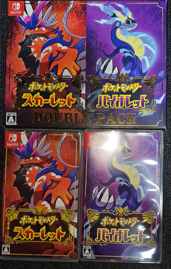 【ポケカ未開封】ポケットモンスター スカーレット・バイオレット ダブルパック