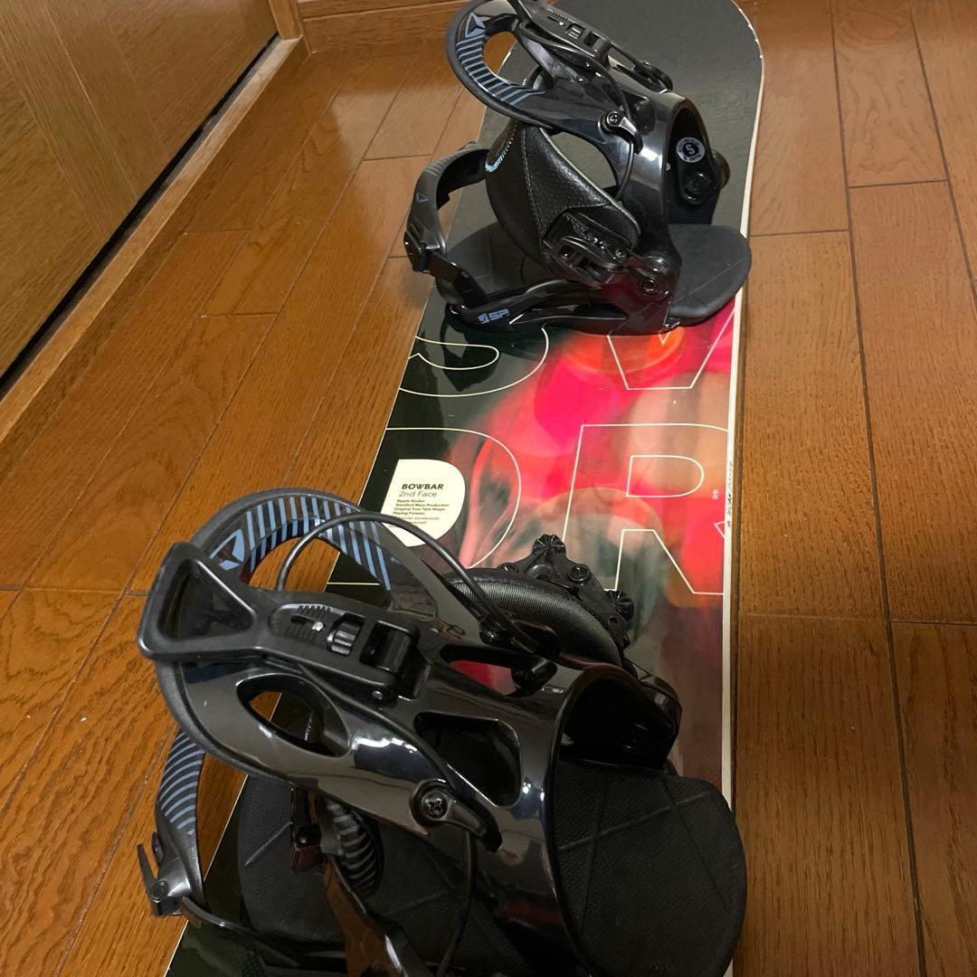 SAVANDER スノボ ボード ビンディング付き