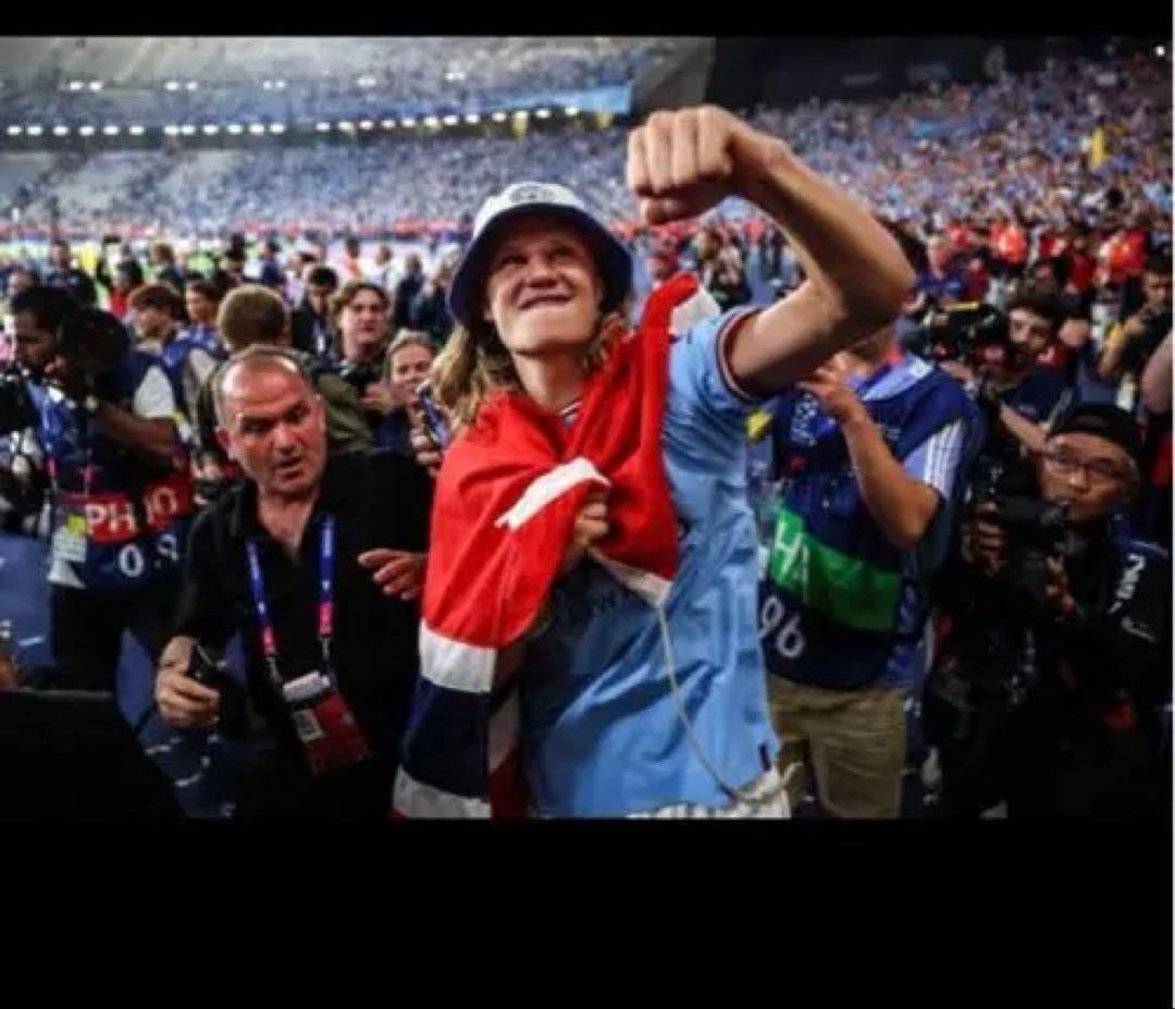 ハーランド　ユニフォーム　シティ チャンピオンズリーグ FINAL 22/23