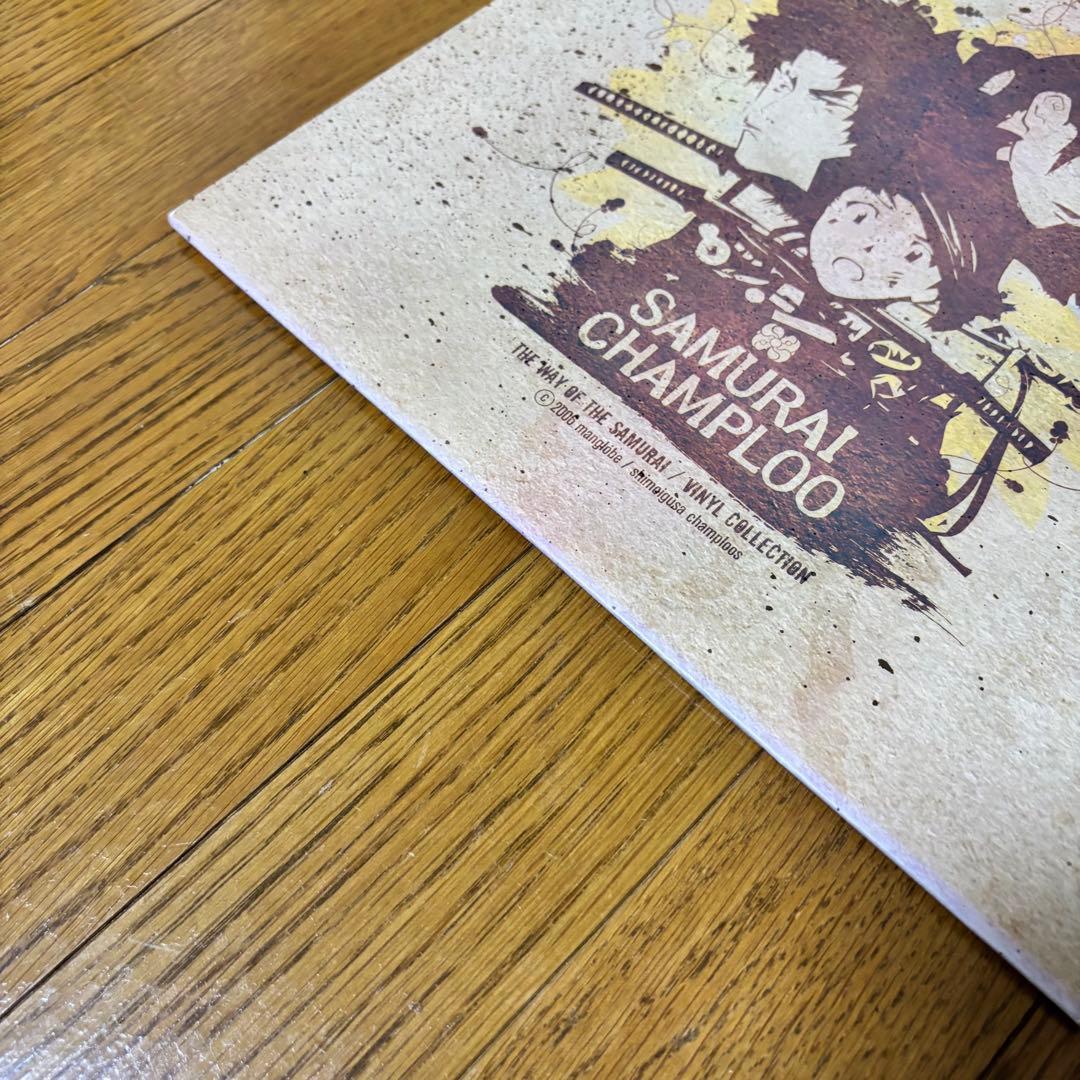 SAMURAI CHAMPLOO レコード　初期黒盤　nujabes