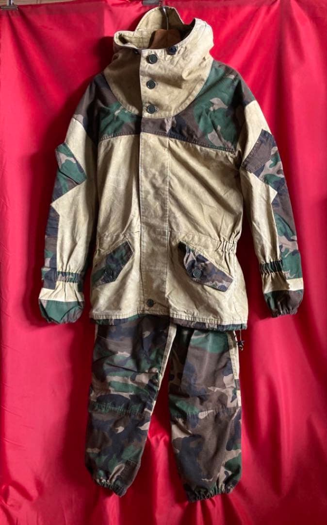 ウッドランド迷彩ゴルカ3 パラトカ生地 BARS風裁断